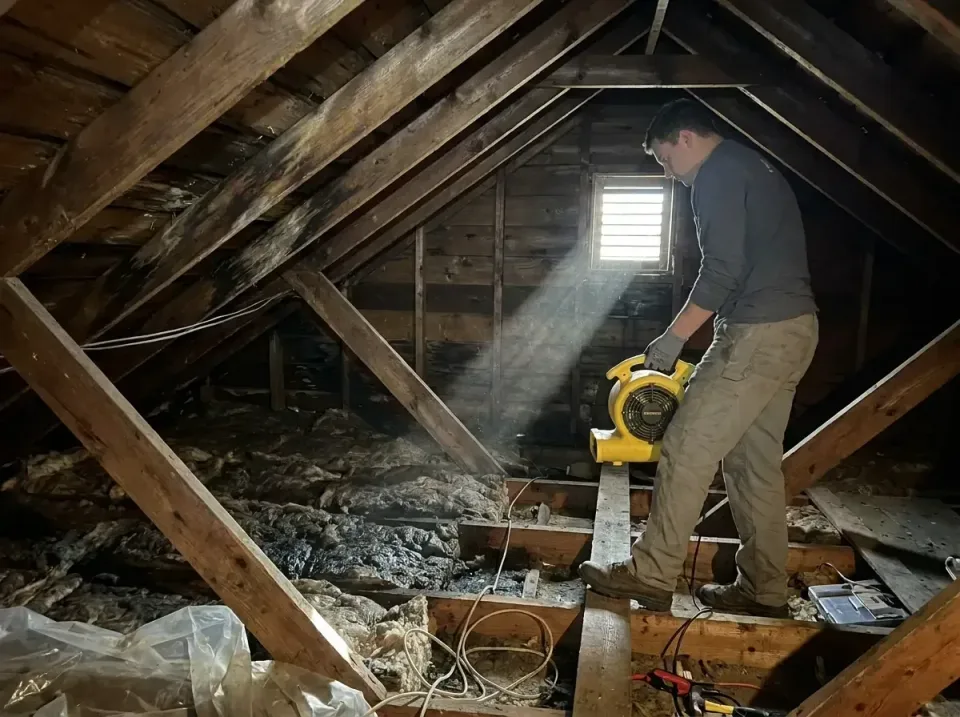attic-water-damage-drying-proc-007 — frequently asked questions, Emergency Water Extraction & 24/7 Flood Response in Endwell…